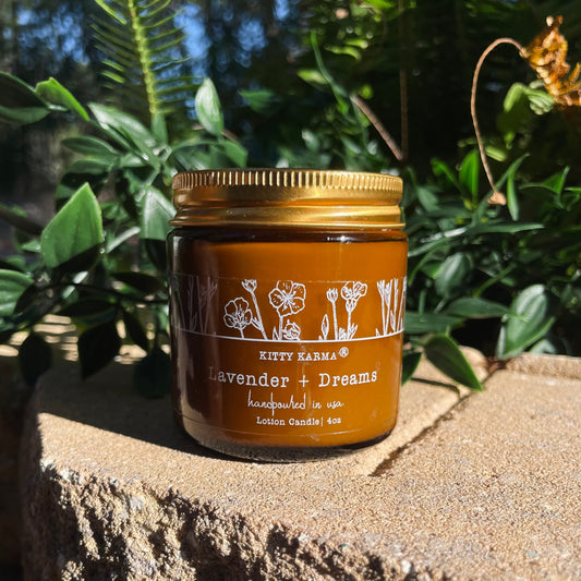 Mystic Mountain Therapeutic Massage oil Candles for Anxiety | Natural Skincare