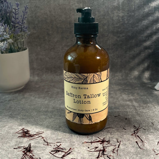 Saffron Tallow Botanical Barrier Repair Body Lotion