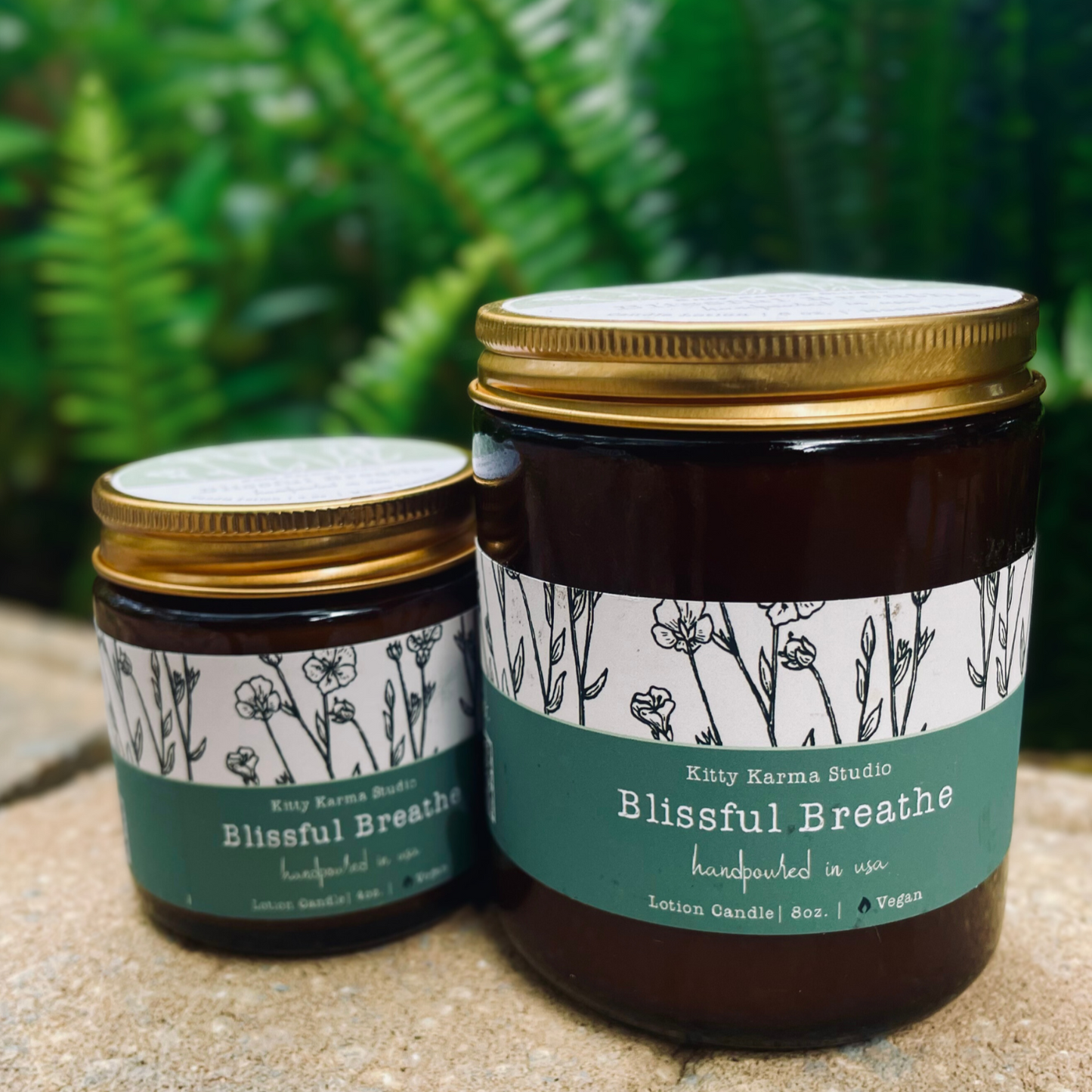 Blissful Breath | Therapeutic Massage oil Candles for Anxiety | Natural Skincare