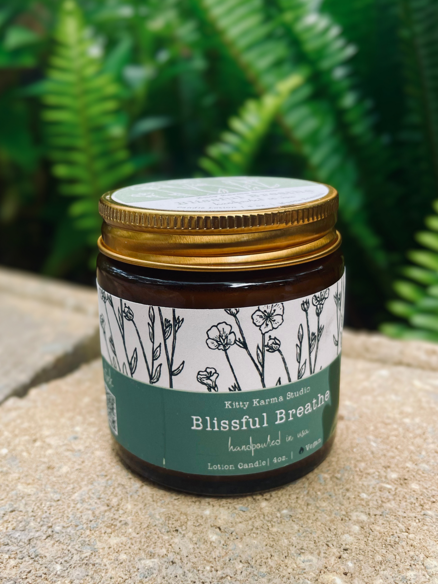 Blissful Breath | Therapeutic Massage oil Candles for Anxiety | Natural Skincare