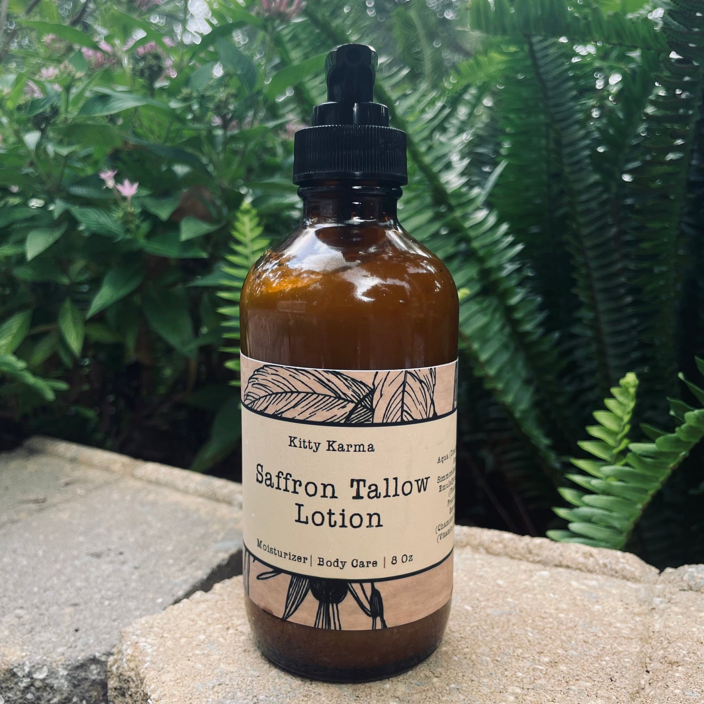 Saffron Tallow Botanical Barrier Repair Body Lotion