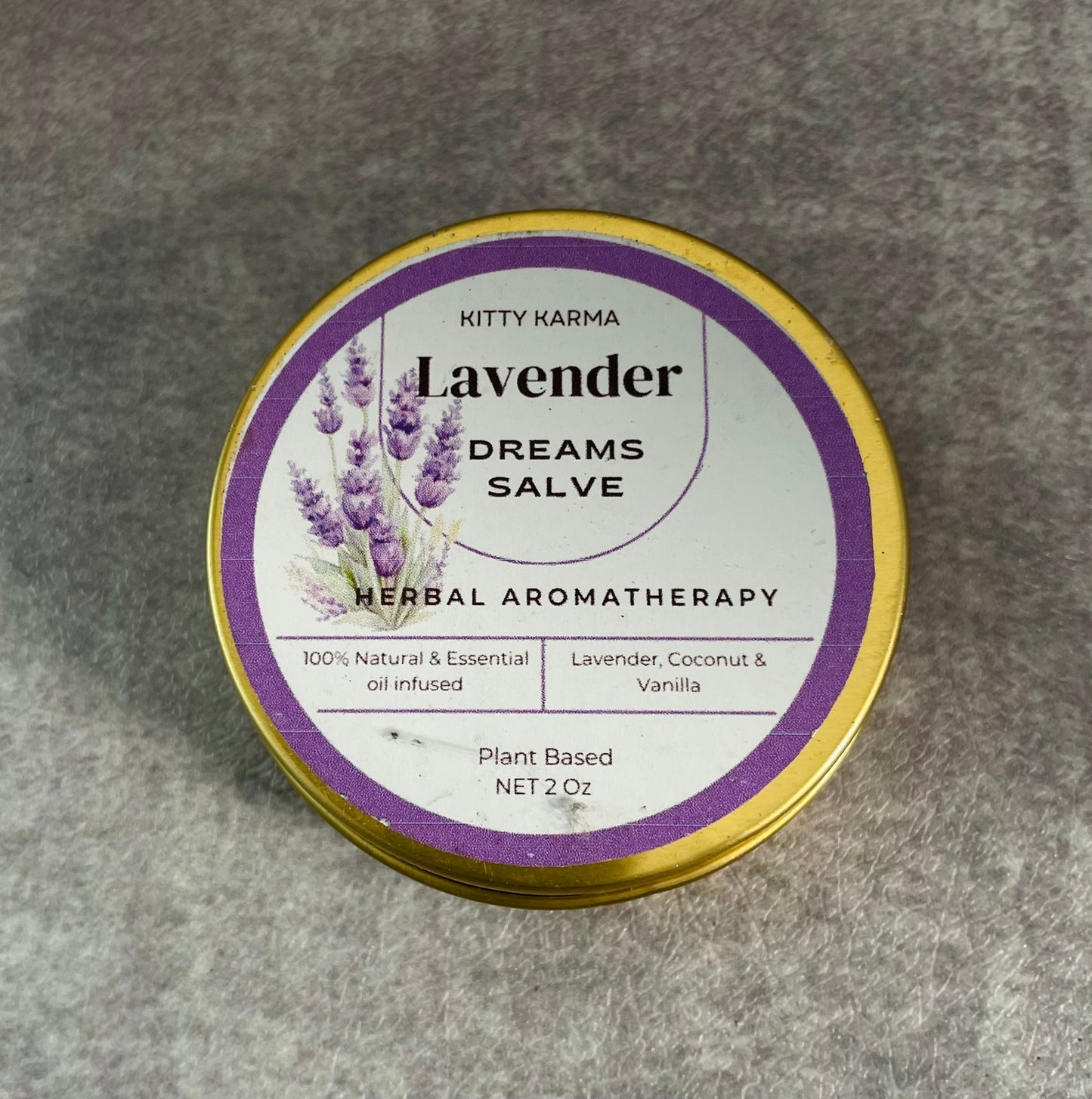 Handmade Lavender Herbal Salve for a Better Sleep and Better Skin