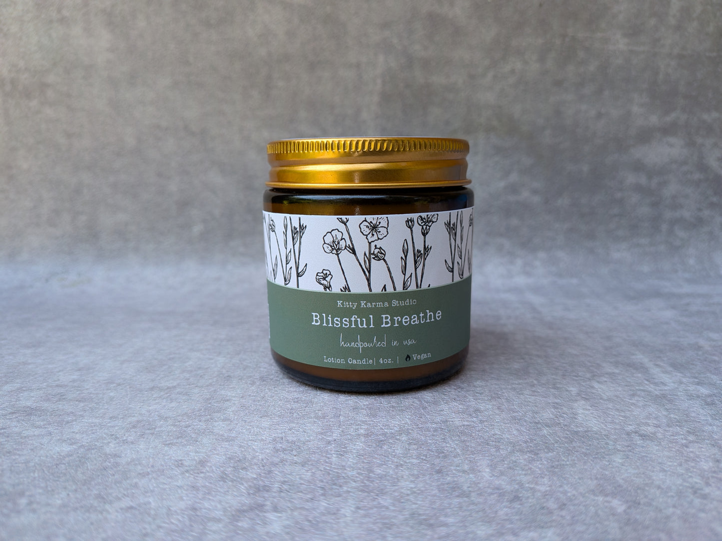 Blissful Breath | Therapeutic Massage oil Candles for Anxiety | Natural Skincare