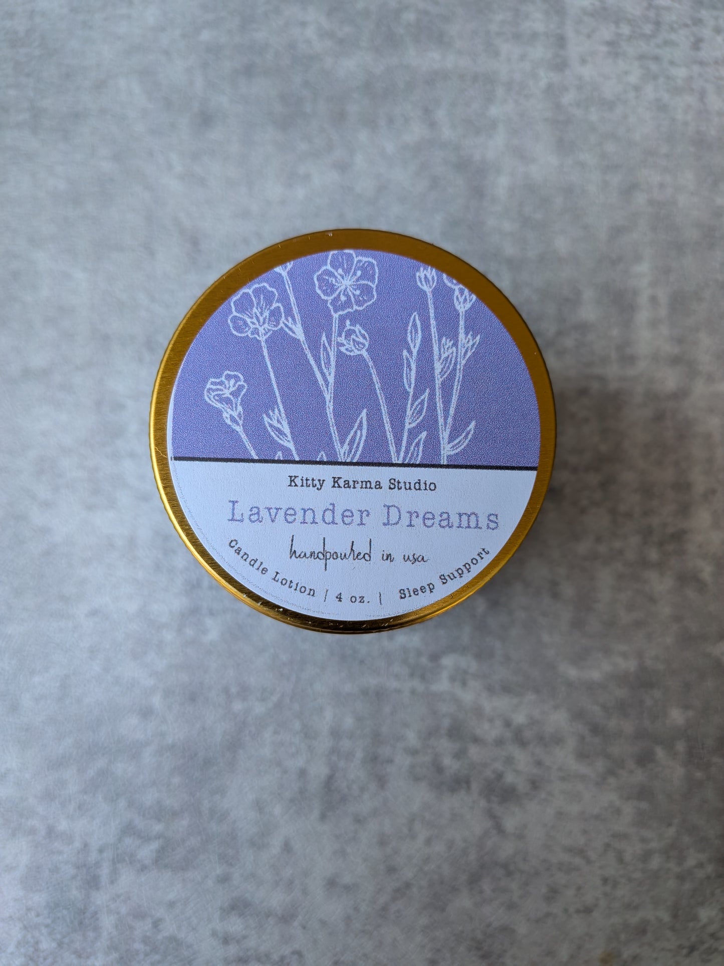 Aromatherapy Lavender Infused Massage Candle Balm For a Soothing Sleep