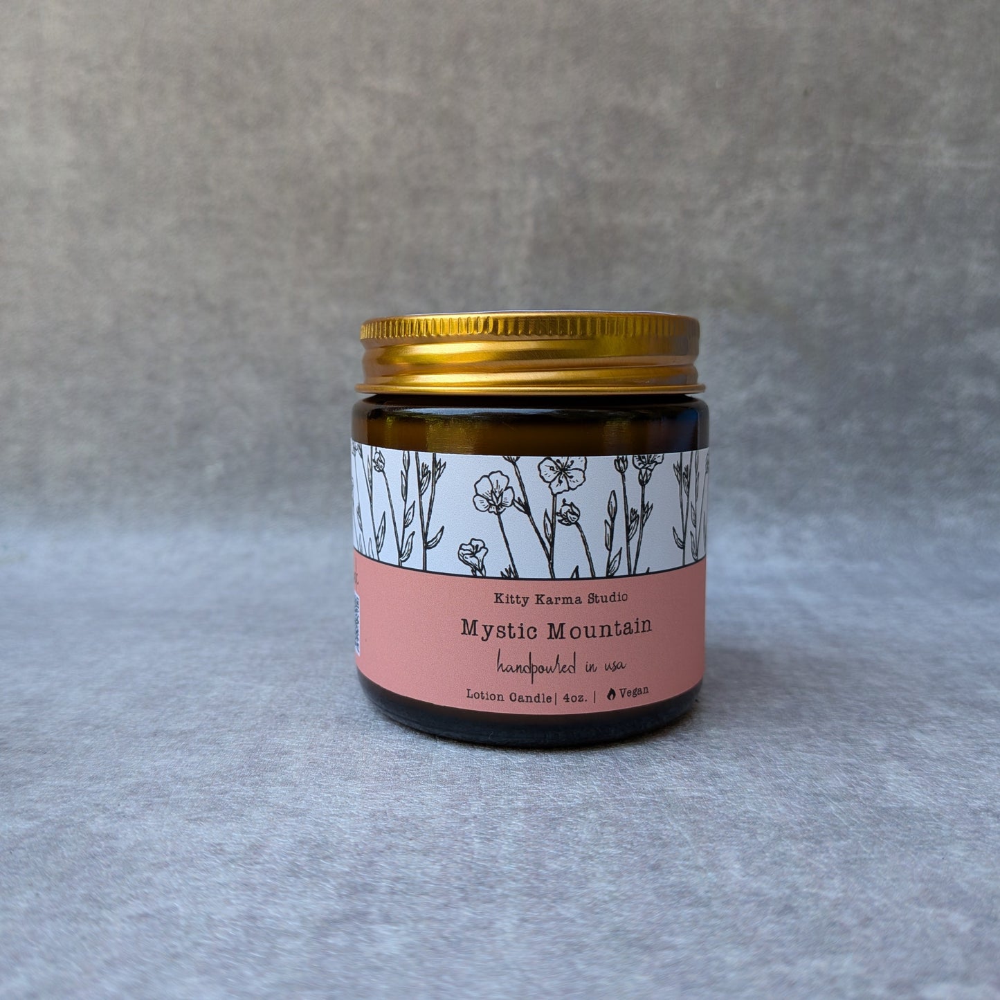 Mystic Mountain Therapeutic Massage oil Candles for Anxiety | Natural Skincare