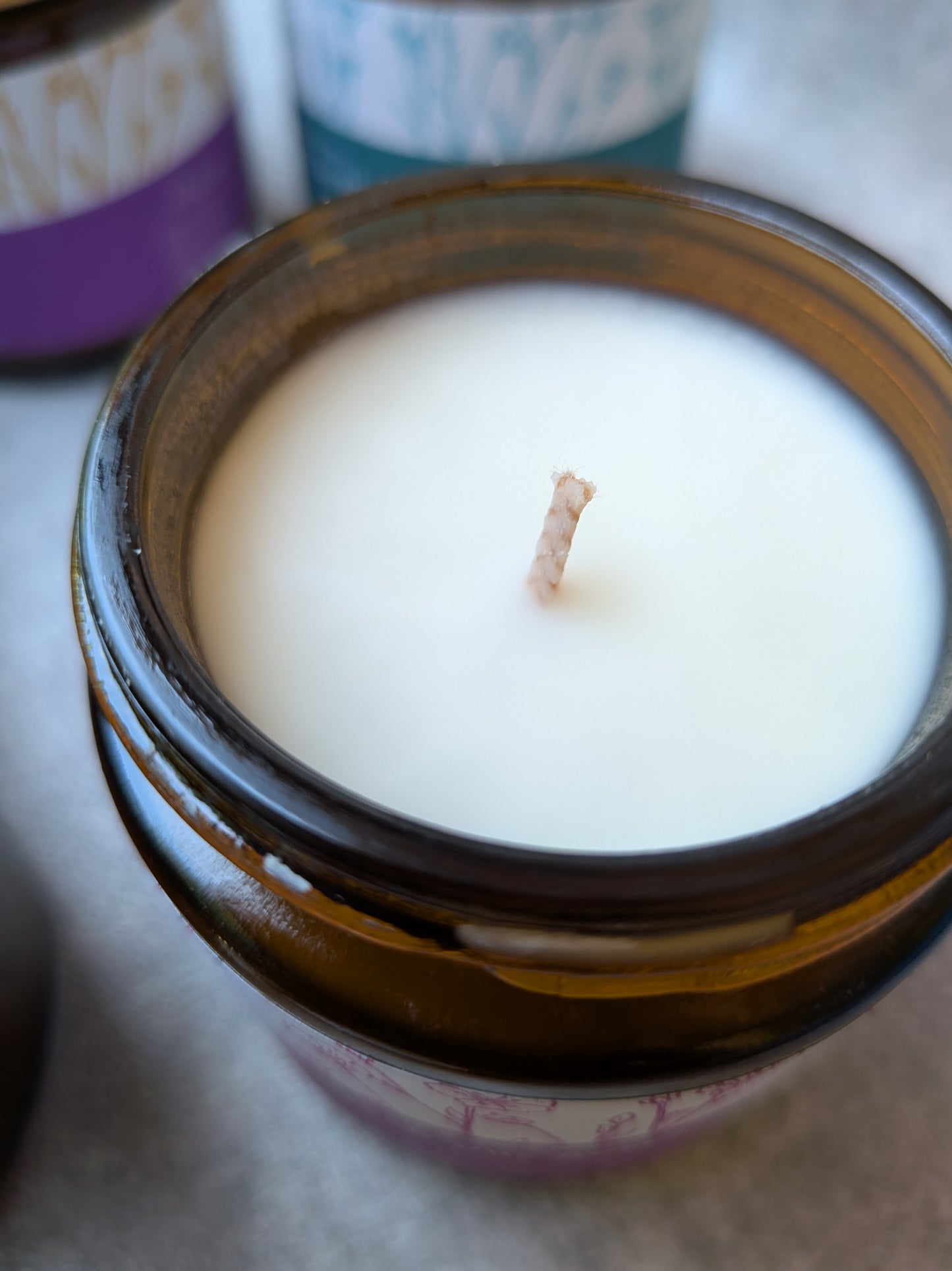Sacred Earth Therapeutic Massage oil Candles for Anxiety | Natural Skincare