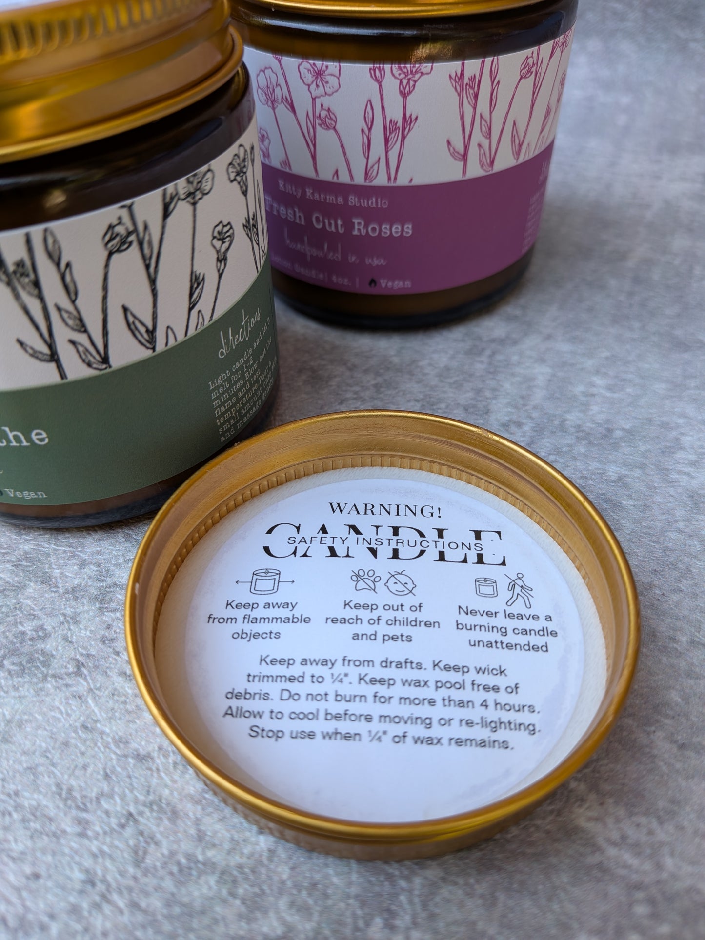 Mystic Mountain Therapeutic Massage oil Candles for Anxiety | Natural Skincare