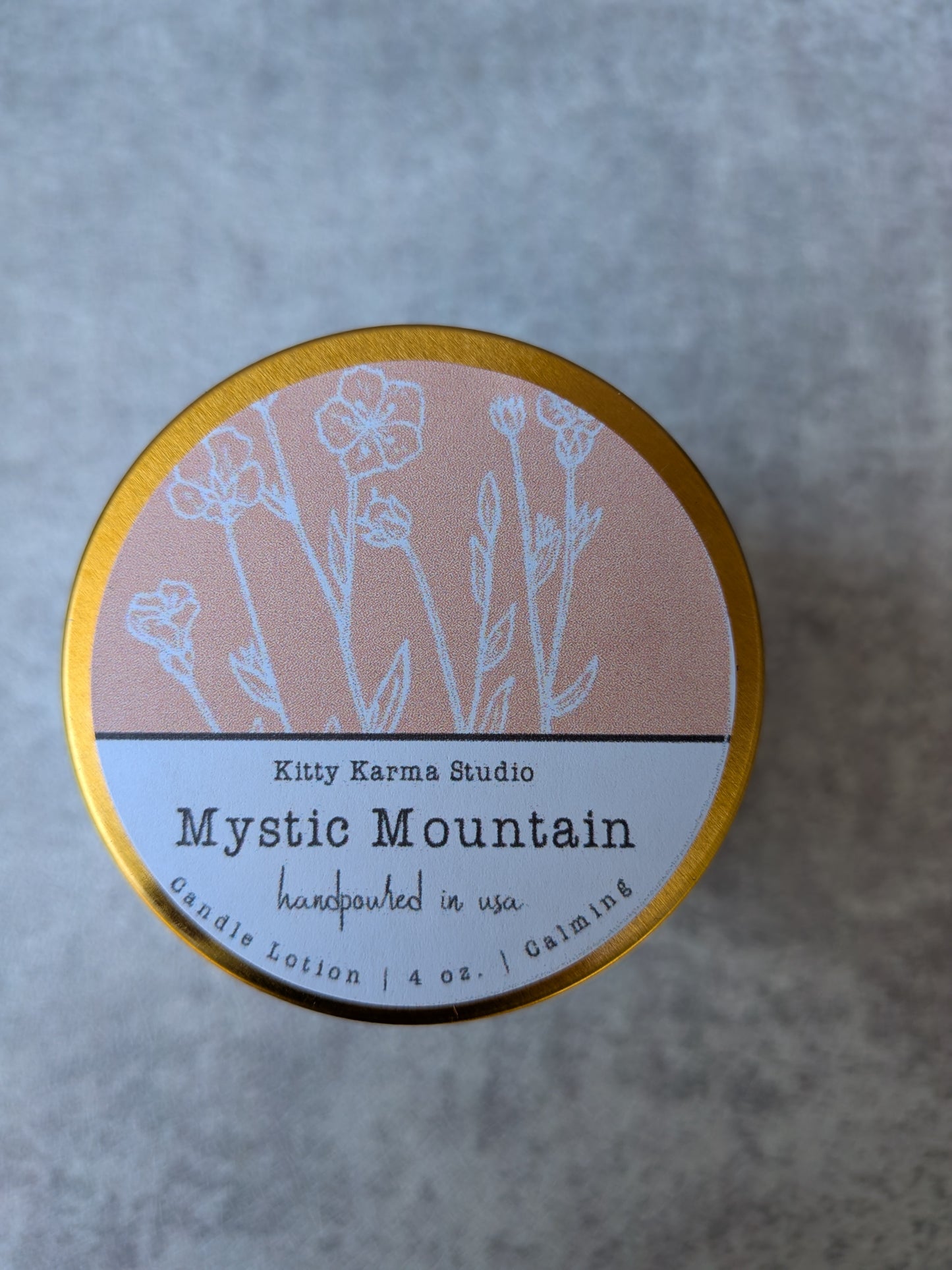 Mystic Mountain Therapeutic Massage oil Candles for Anxiety | Natural Skincare