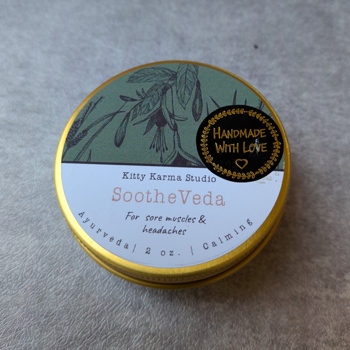 SootheVeda Salve for Sore Muscles and Temples
