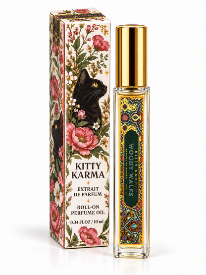 Kitty Karma Woody Walks Perfume Roller