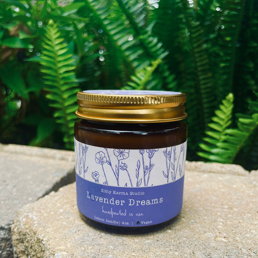 Aromatherapy Lavender Infused Massage Candle Balm For a Soothing Sleep