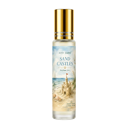 Sand Castles Perfume Oil Roller |Pistachio & Vanilla | Kitty Karma