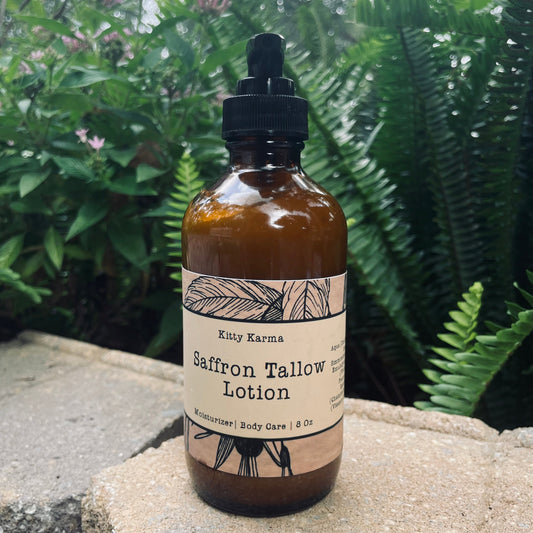 Saffron Tallow Botanical Barrier Repair Body Lotion