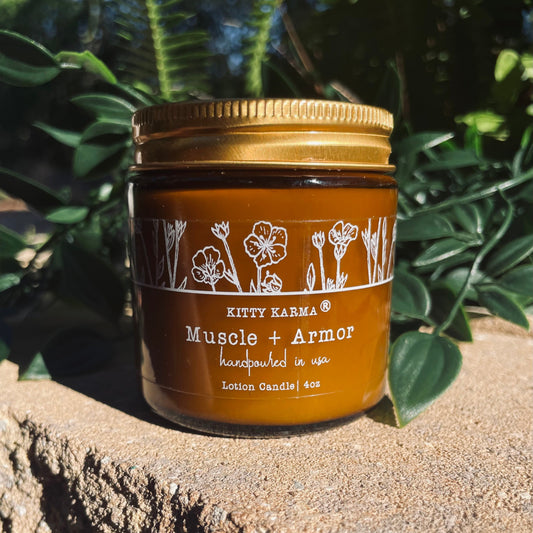 Muscle Armor | Therapeutic Massage Lotion Candle