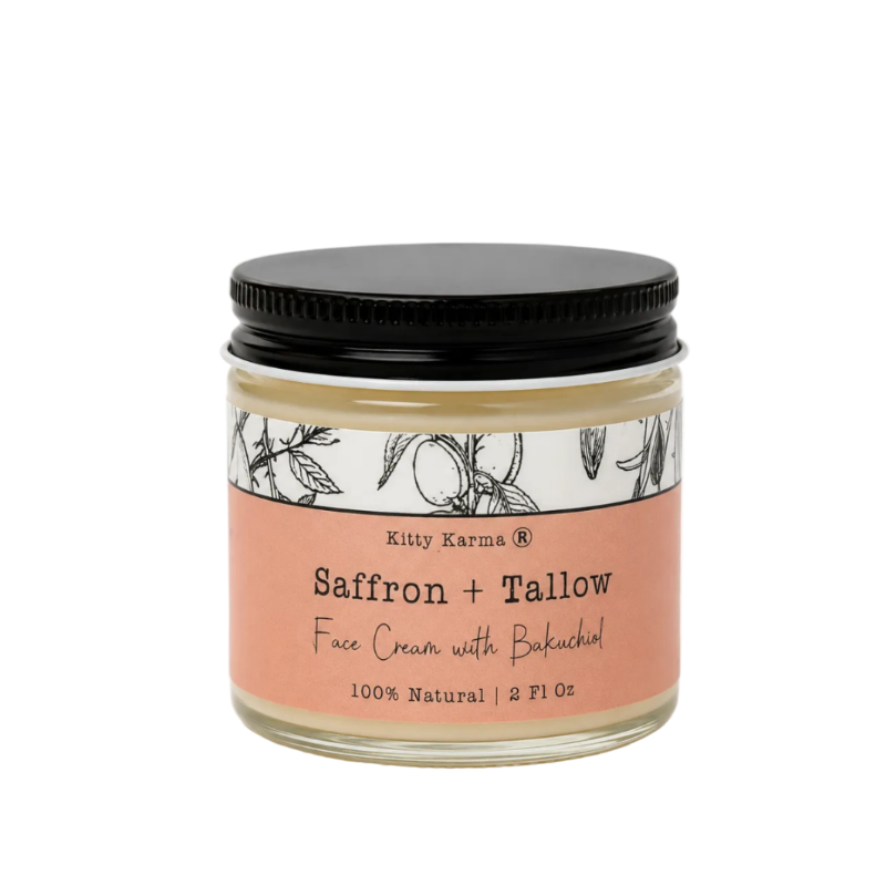 Saffron + Tallow Restorative Cream with Bakuchiol