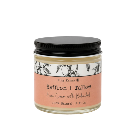 Saffron + Tallow Restorative Cream with Bakuchiol