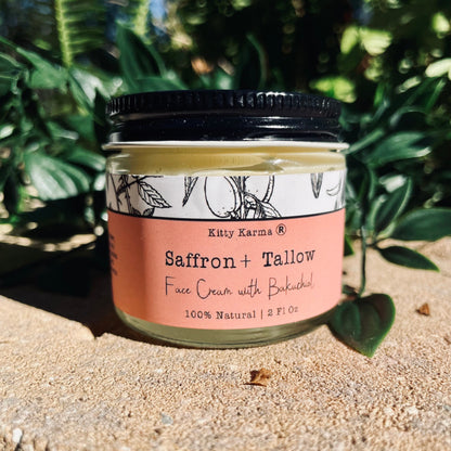 Saffron + Tallow Restorative Cream with Bakuchiol