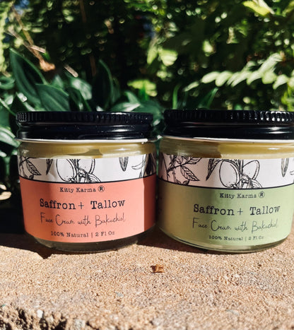 Saffron + Tallow Restorative Cream with Bakuchiol